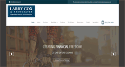 Desktop Screenshot of larrycoxcpa.com